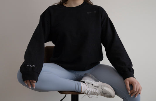 Limitless Barbell Unisex Crew (Black)